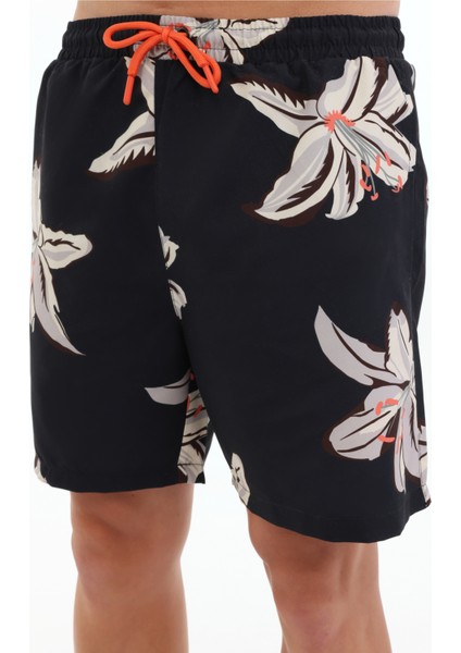 ml Hadrıa 19HL-115 5fx Siyah Erkek Deniz Şortu