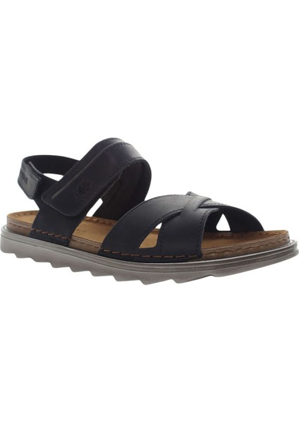 Sandal Siyah Erkek Sandalet