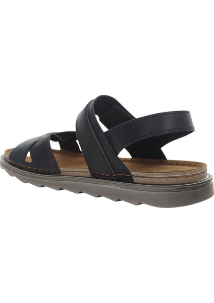 Sandal Siyah Erkek Sandalet fırsatları
