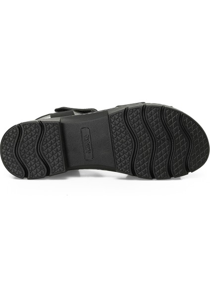 166292.Z5FX Siyah Kadın Comfort Sandalet