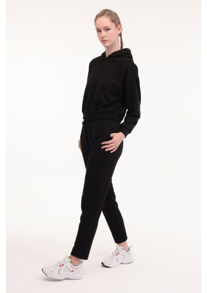 Wb 17AMMY-K 5pr Siyah Kadın Sweatshirt modelleri