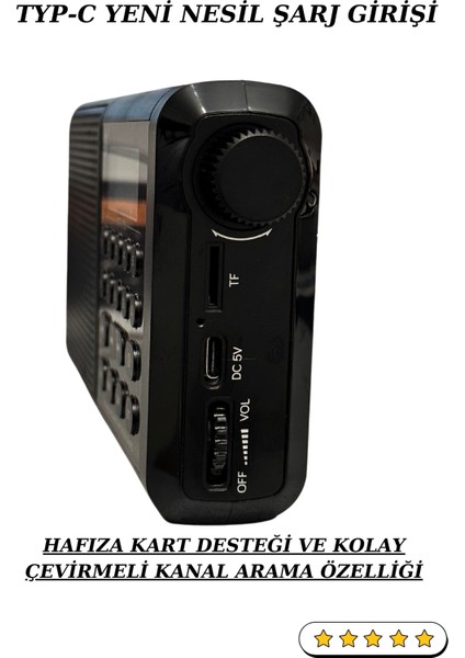 Dx-22 Kablosuz Taşınabilir Hoparlör (Dijital Ekranlı Radyo Özellikli) Telefon, Tv ve Bilgisayar Uyumlu Bluetooth Hoparlör, Taşınabilir Ses Sistemi
