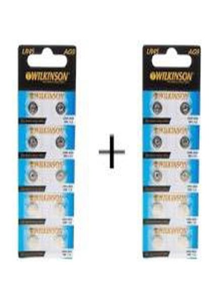 Saat Pili Ag9 Alkaline LR45 10'lu Paket - 2 Adet Erpilsan Elektronik