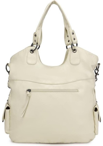 Yıkamaderi Kadın Omuz Çantası Bc 1582 - Bej