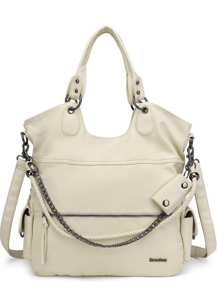 Yıkamaderi Kadın Omuz Çantası Bc 1582 - Bej fiyatları