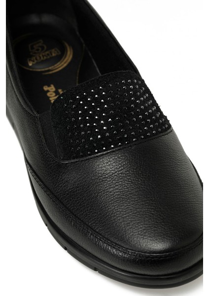 105205.Z5PR Siyah Kadın Düz Ayakkabı