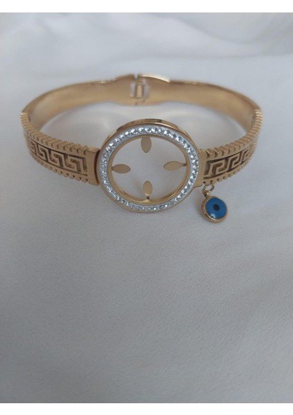 Çeyrek Altın Takılan Çelik Kelepçe fiyatları