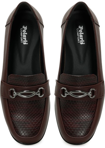 165041.Z5PR Bordo Kadın Loafer fırsatları