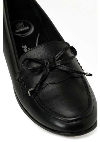 105615.Z5PR Siyah Kadın Loafer