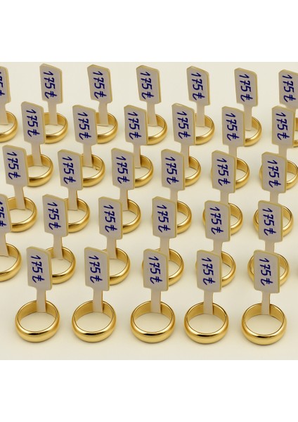 Fiyatlama Etiketi Takı Etiketi Aksesuar Kuyumcu Etiketi Gözlük Plastik Su Geçirmez 100 Adet fiyatları