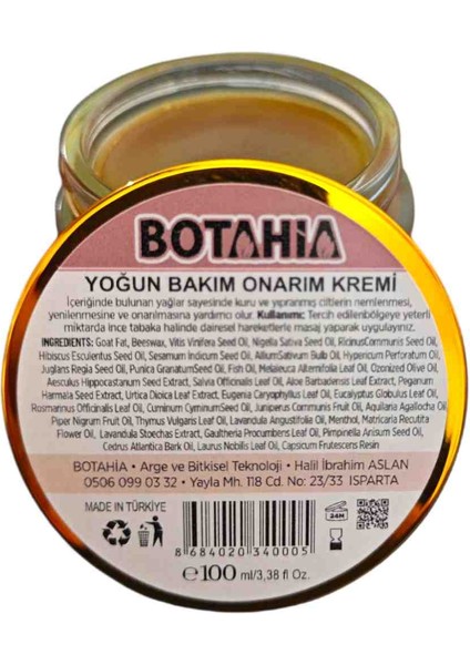 Yoğun Bakım Onarım Kremi