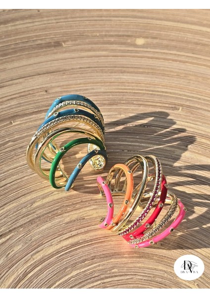 - Colorstack Kadın Çoklu Görünüm Kıkırdak Küpe - Earcuff fiyatları
