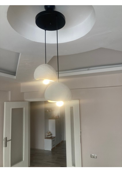 Iskandinav Beton Avize 2 Li Set Bonee TARZI(21CM) fiyatları