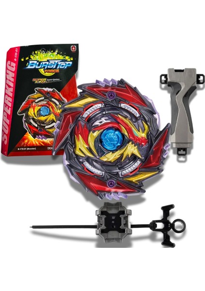 Rapıdıty Burst Gt B-170 Superking Booster Death Diabolos Beyblade Fırlatıcılı B170