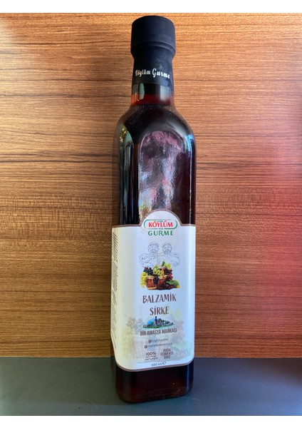 Balzamik Sirke 500 ml Doğal Fermente