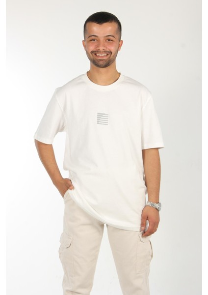 2702 Baskı 4 - 6 Çizgi Baskılı 18*1 Süprem O Yaka T-Shirt fiyatları