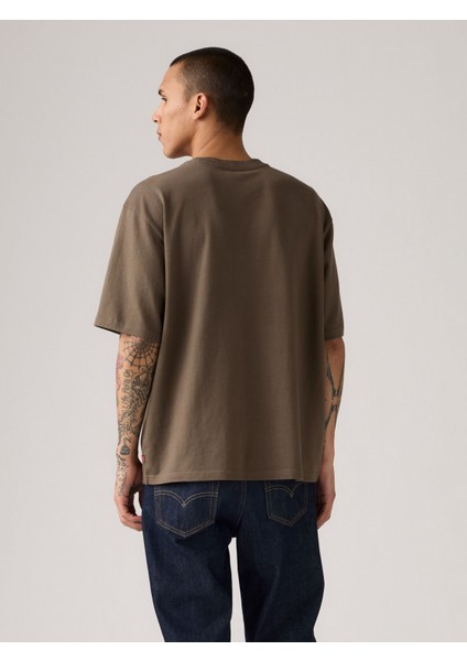 Haki Erkek Loose T-Shirt 001TR-0004 fiyatları