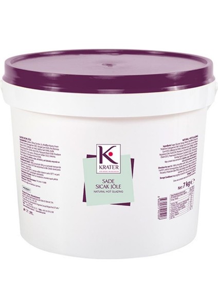 Sade Sıcak Jöle 7 kg – Parlak Görünüm ve Koruyucu Kaplama
