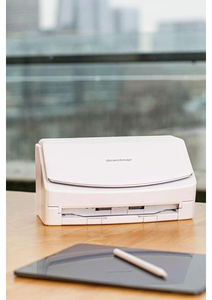 Scansnap Zarif Beyaz Scansnap Akıllı Tarayıcı,wi-Fi, USB 3.2, 40PPM Dubleks Adf, Dokunmatik Ekran modelleri