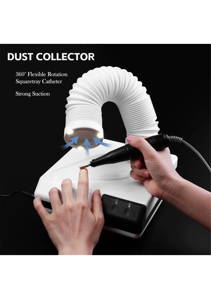 Toz Collecto Emici Filtre Extractor Güzellik Salonu Tırnak Sanatı Gravor Vakum Süpürücü Iu Fiş (Yurt Dışından) fırsatları