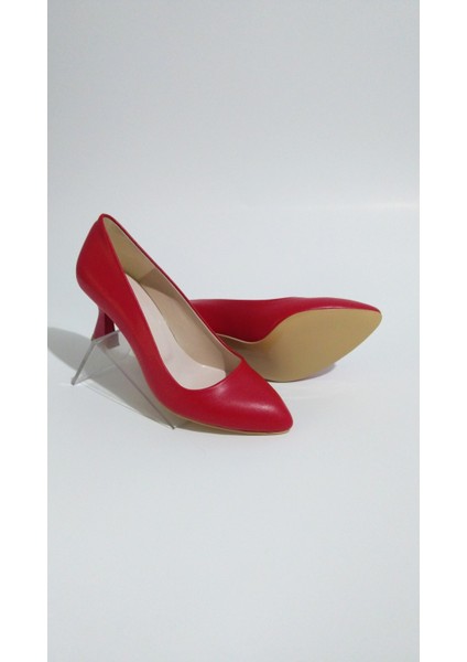 Kadın Stiletto Ayakkabı Kırmızı fırsatları