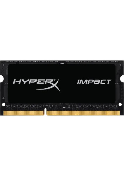 Hyperx Impact HX316LS9IB/8 8 GB Ddr3 1600 Mhz Notebook Ram