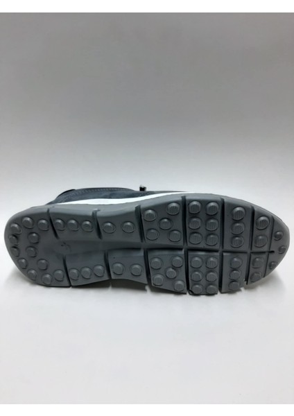 Hakiki Deri Bağcıksız Nubuk Gri Renk Yazlık Erkek Ayakkabı C-5683FVLCE fırsatları