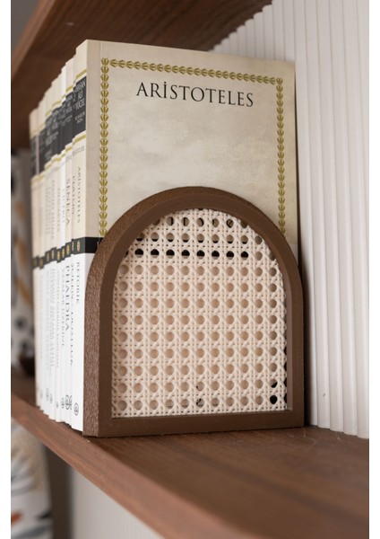 Hazeran | Kitap Tutucu | Kitaplık Dekorasyon | 2'li Set | 13X13X7 cm modelleri