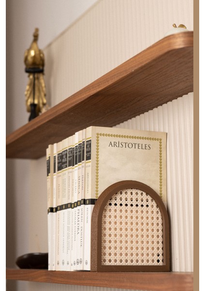 Hazeran | Kitap Tutucu | Kitaplık Dekorasyon | 2'li Set | 13X13X7 cm indirimleri