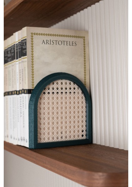 Hazeran | Kitap Tutucu | Kitaplık Dekorasyon | 2'li Set | 12,5X13X7 cm fiyatları