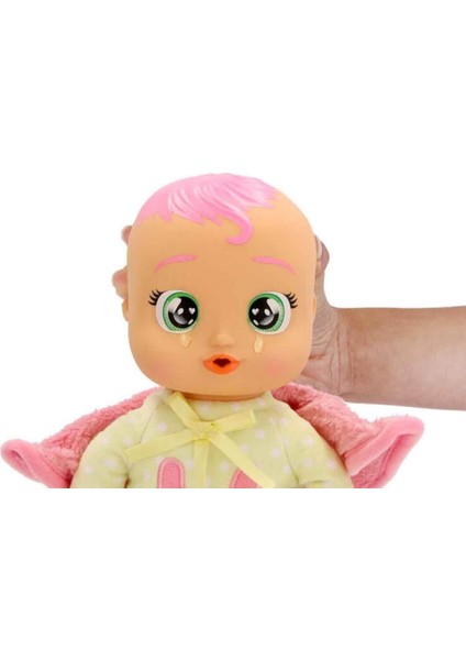 Ağlayan Yumuş Newborn Bebek CYB68000 Yeşil Pijamalı Lara fırsatları
