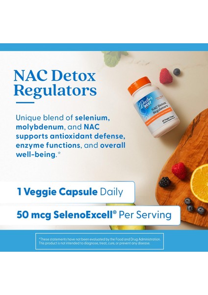 N.a.c Detox Regulators N-Acet.yl Cystei Ne Molybdenum Selenium From Selenoexcel indirimleri