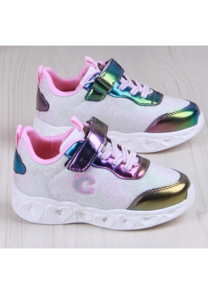 Cool Yuki-Ptk 26/30 Işıklı Taban Sneaker Spor Ayakkabı