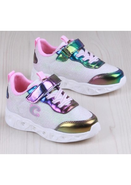 Cool Yuki-Ptk 26/30 Işıklı Taban Sneaker Spor Ayakkabı