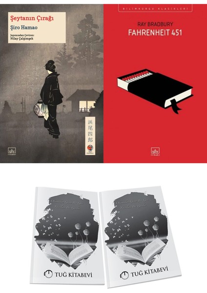 Şeytanın Çırağı ve Fahrenheit 451 2li Set + Hediyeli