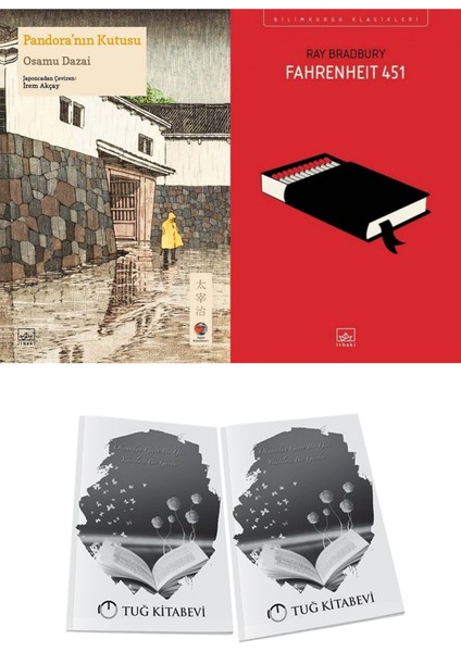Pandora’nın Kutusu ve Fahrenheit 451 2li Set + Hediyeli