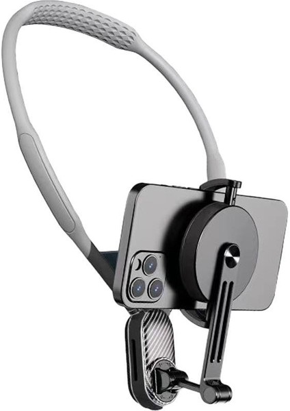 JX-058 Gri Boyun Askılı Manyetik Telefon Tutucu modelleri