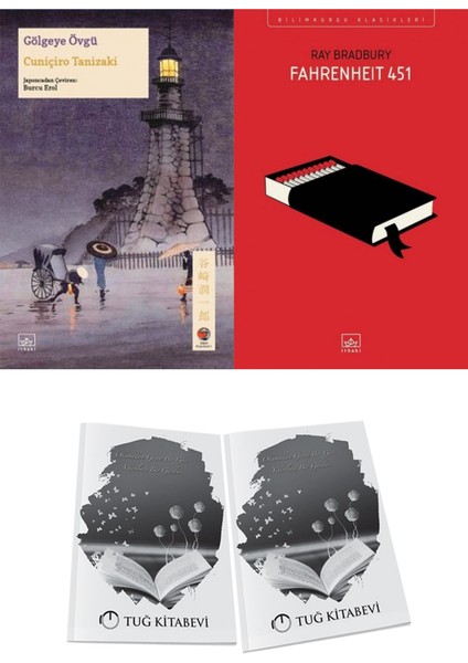 Gölgeye Övgü ve Fahrenheit 451 2li Set + Hediyeli