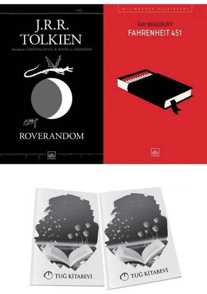 Roverandom (Siyah Kapak) ve Fahrenheit 451 2li Set + Hediyeli