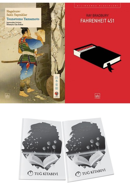 Hagakure: Saklı Yapraklar ve Fahrenheit 451 2li Set + Hediyeli