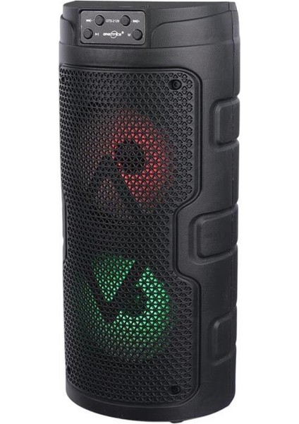 GTS-2129 Siyah Mikrofonlu Rgb Ledli Taşınabilir Bluetooth Hoparlör Parti Speaker fiyatları