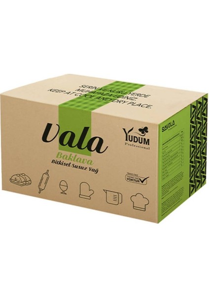 Vala Baklava Bitkisel Susuz Yağ 20 kg