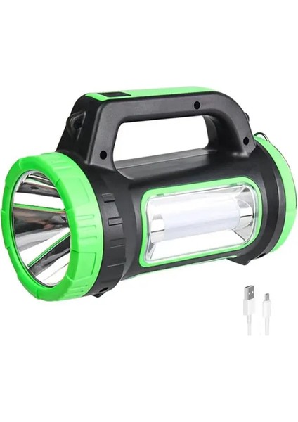 PS-0818A 5W+15W Uzun Menzilli Solar Powerbankli Fener