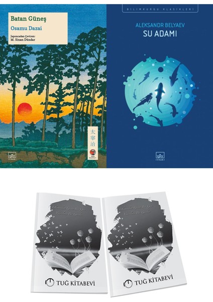 Batan Güneş ve Su Adamı 2li Set + Hediyeli