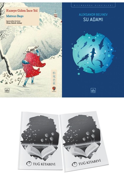 Kuzeye Giden Ince Yol ve Su Adamı 2li Set + Hediyeli