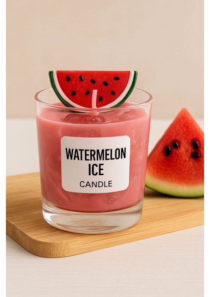 Karpuzlu Jel Mum Ice Watermelon Candle