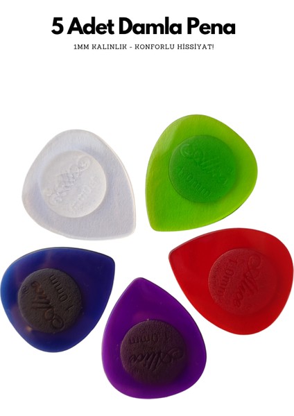 Hediyelik Pena Seti | Metal Kutu | 14 Renkli Pena • 5 Damla Pena • Pena Şarjörü & Taşıma Çantası - Tüm gitar ve ukulele modelleri ile uyumlu! fırsatları