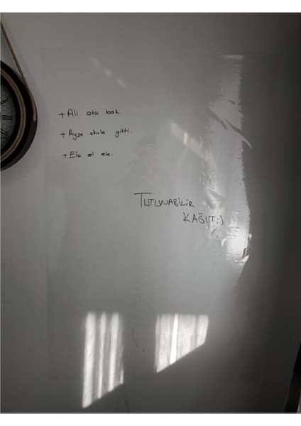 Kendinden Yapışkanlı Şeffaf Tahta Filmi - 5 Metre x 45 cm fiyatları