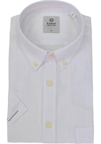 Erkek Klasik Düz Renk Kısa Kol Gömlek Pamuklu 9410 BGL-ST04746 fiyatları