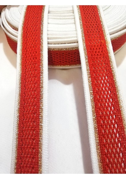 Beyaz Bordo File Tiktak Şerit